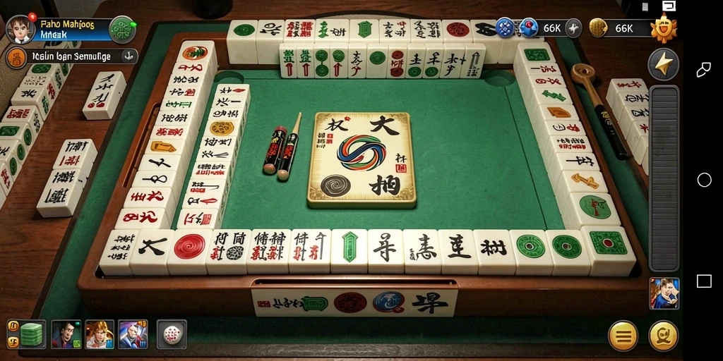 Tampilan gameplay menantang di 66K dengan level yang menarik.