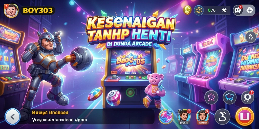 Tampilan dinamis gameplay BOY303 dalam aksi seru.