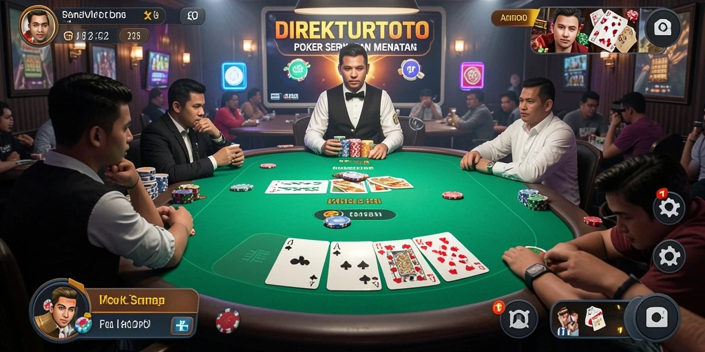 Tampilan gameplay menarik dan kompetitif di DIREKTURTOTO.
