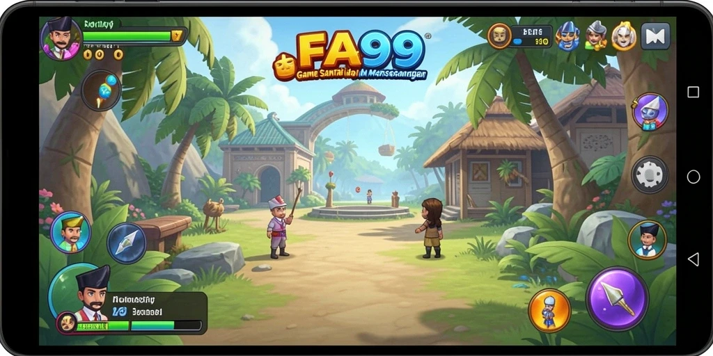 Tampilan gameplay FA99 yang seru dan menawan.