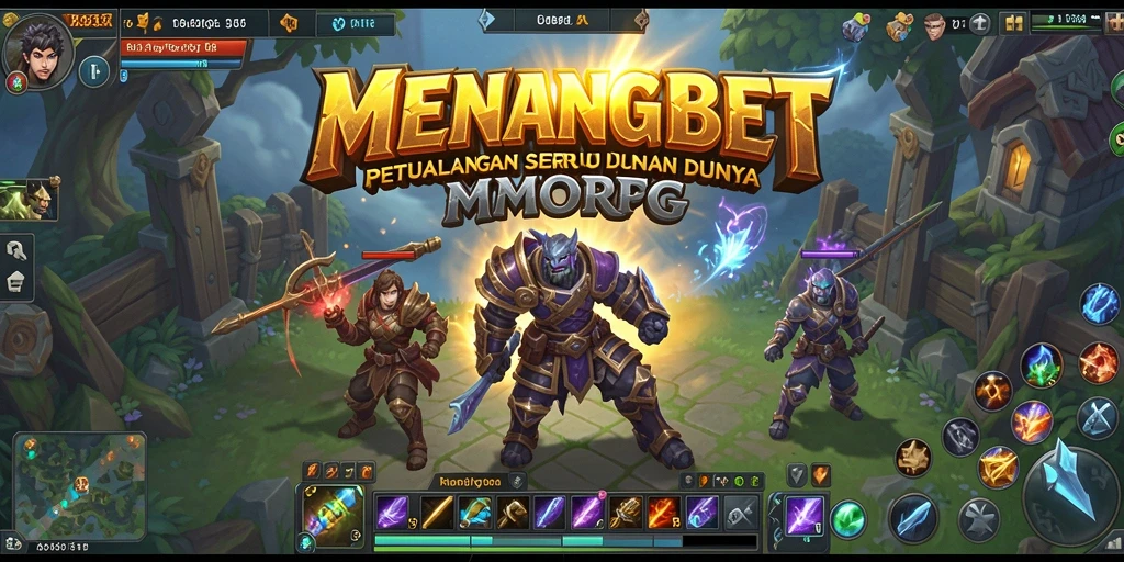 Tampilan gameplay MENANGBET yang penuh aksi dan petualangan seru.