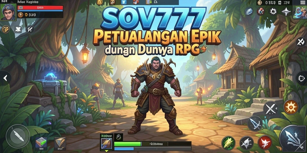 Tangkapan layar gameplay SOV777 menampilkan aksi pertarungan yang intens.
