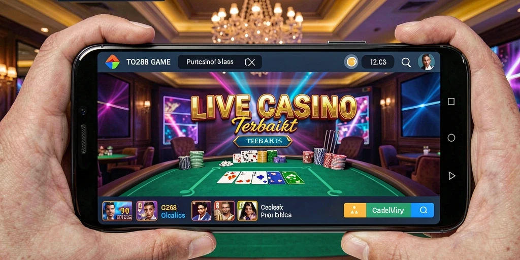Tampilan gameplay Live Casino yang menarik di TO288.