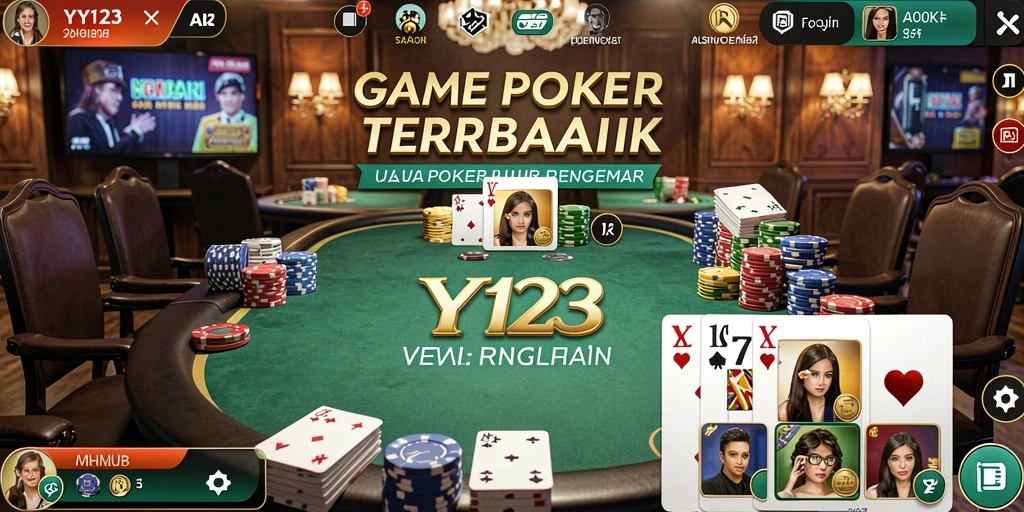 Gameplay seru dari permainan poker dalam aplikasi YY123.